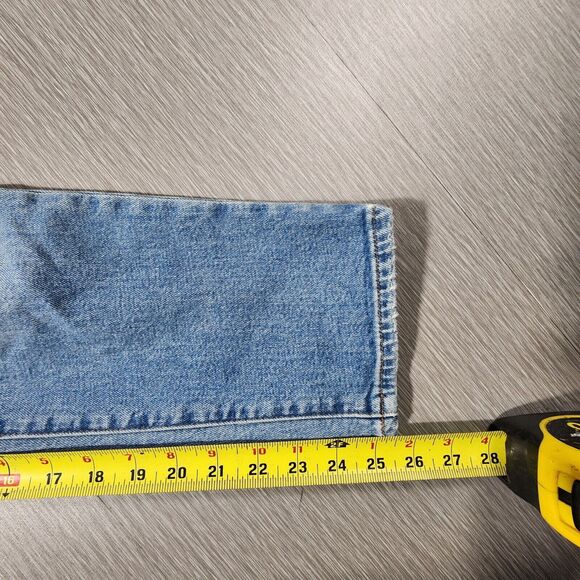 Madewell The Perfect Vintage Jeans Light Blue Wash Size 26p Petite Distressed - Picture 11 of 12